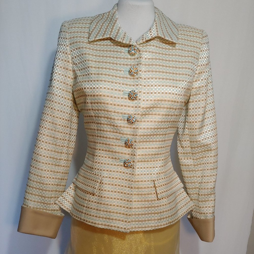 Stunning Vintage Victor Costa Formal Jacket/Blazer